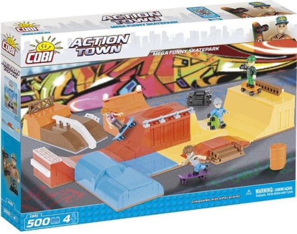 Cobi Action Town Big crazy skatepark (1881)