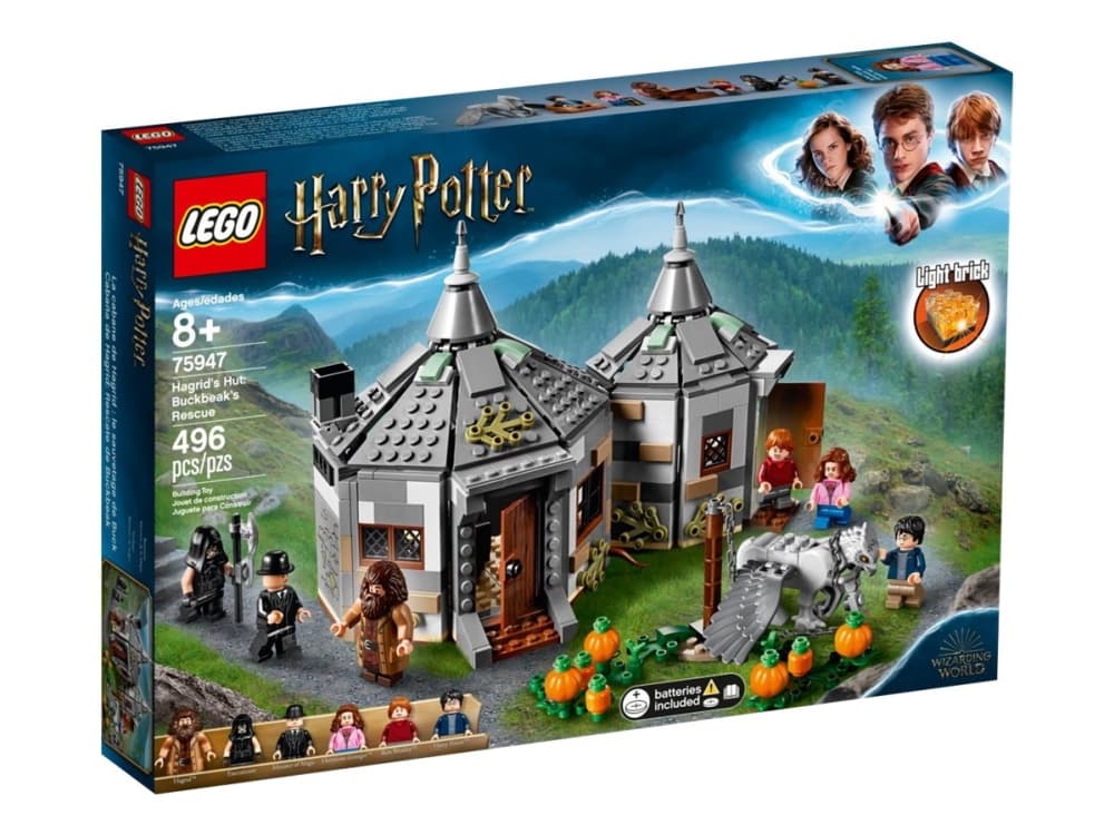 LEGO 75947 Hagrids stuga: Rädda Vingfåle