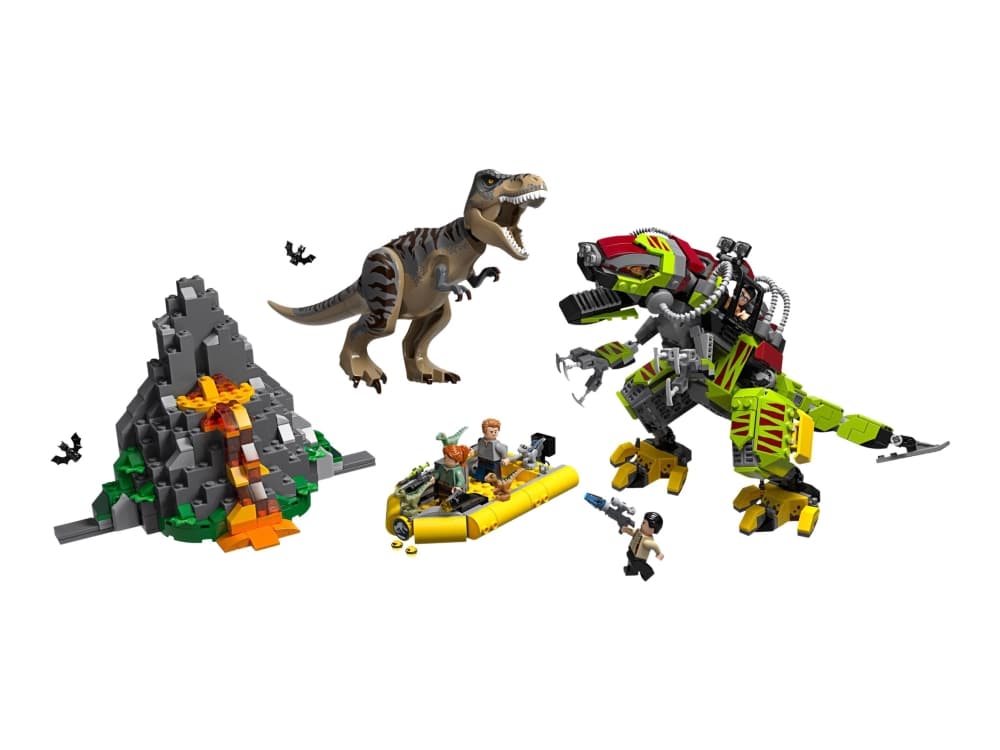 LEGO 75938 Strid mellan T. rex och dinosaurierobot