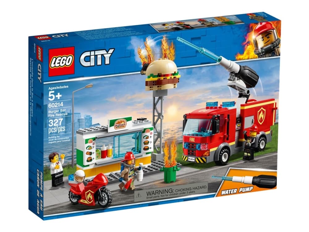 LEGO 60214 Brand på burgerbaren