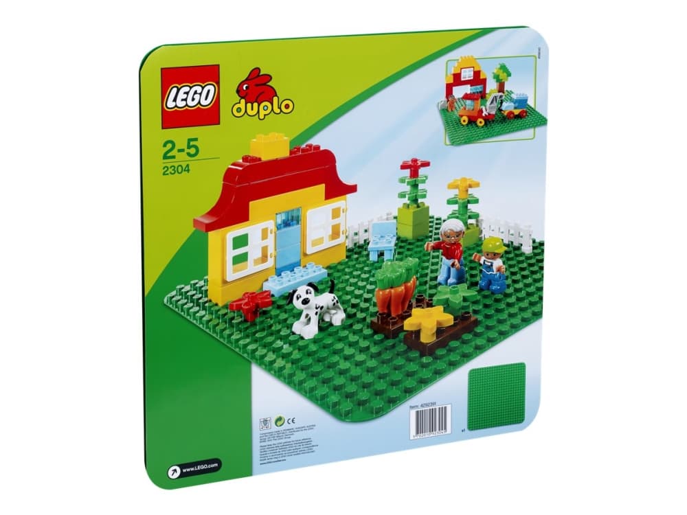 LEGO 2304 LEGO® DUPLO® Stor grön byggplatta