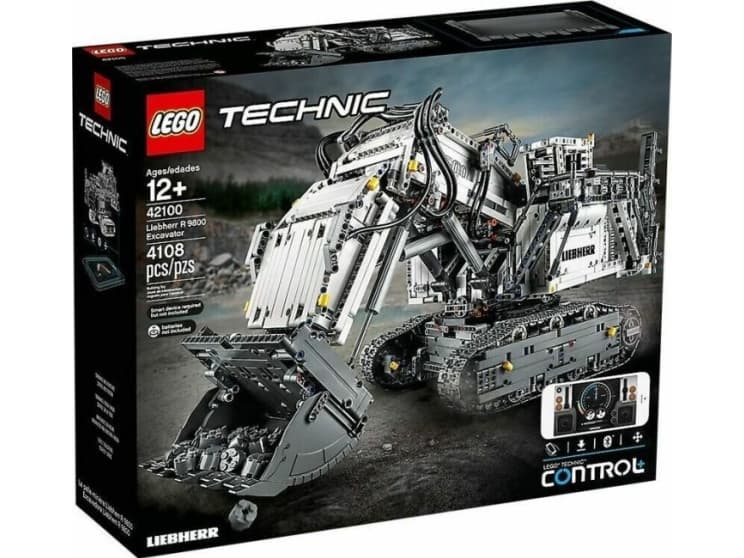LEGO 42100 Liebherr R 9800 gravemaskin