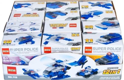 Mega Creative Building Blocks Police (719)