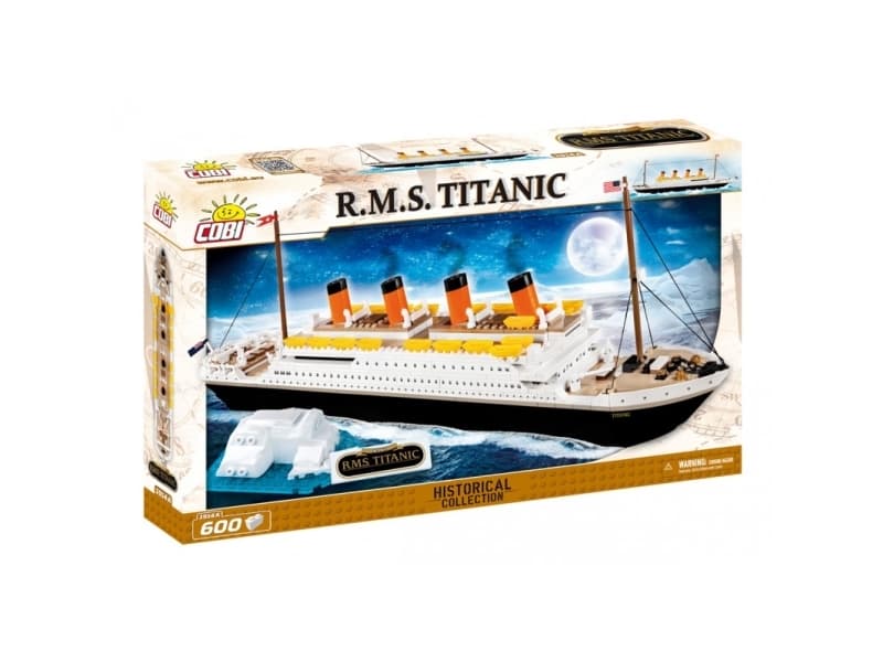 COBI 1914A, R.M.S. Titanic, 600 dele, 61,5 cm, 20 cm