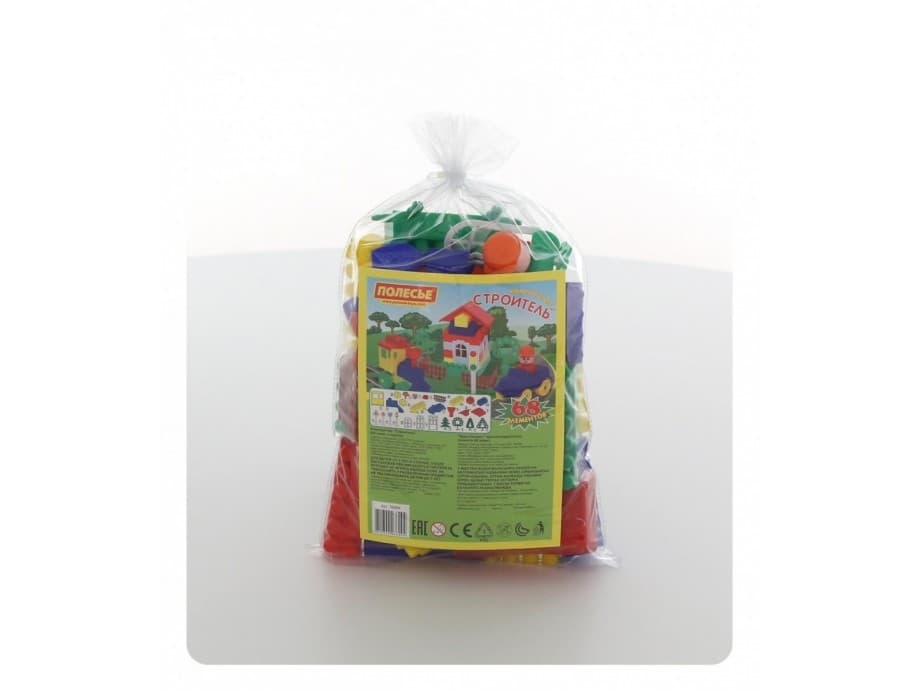 WADER-POLESIE Constructi on set Builder 68 pcs