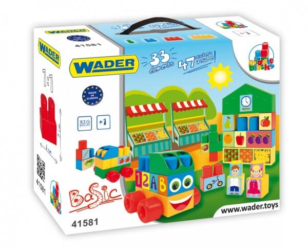 WADER Middle Blocks 33 pcs. Basic