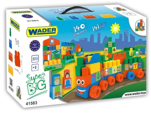 WADER Middle Blocks 140 pcs.Super Big