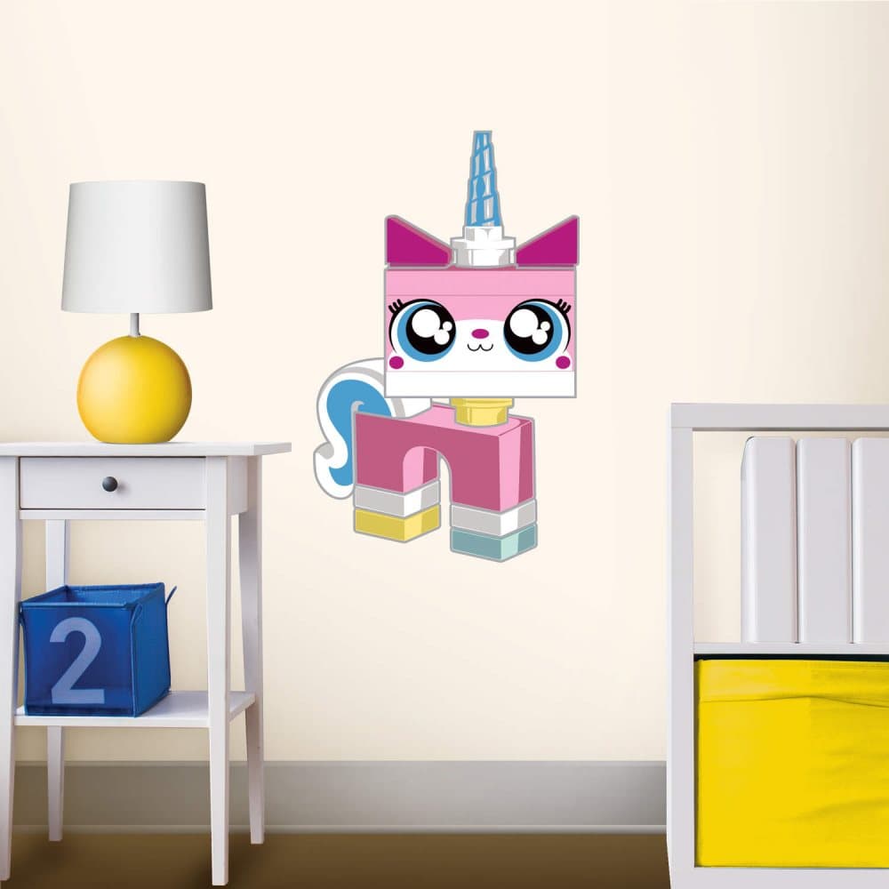 Lego Movie Unikitty Staticker Wall Decal Sticker ca 53x36cm