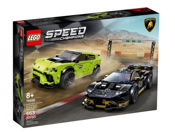 LEGO 76899 Lamborghini Urus ST-X & Lamborghini Huracán Super Trofeo EVO