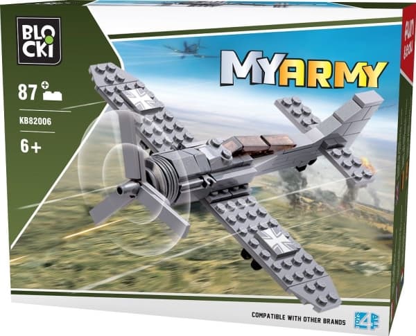Blocki Blocki Army - Airplane 87el. (KB82006)