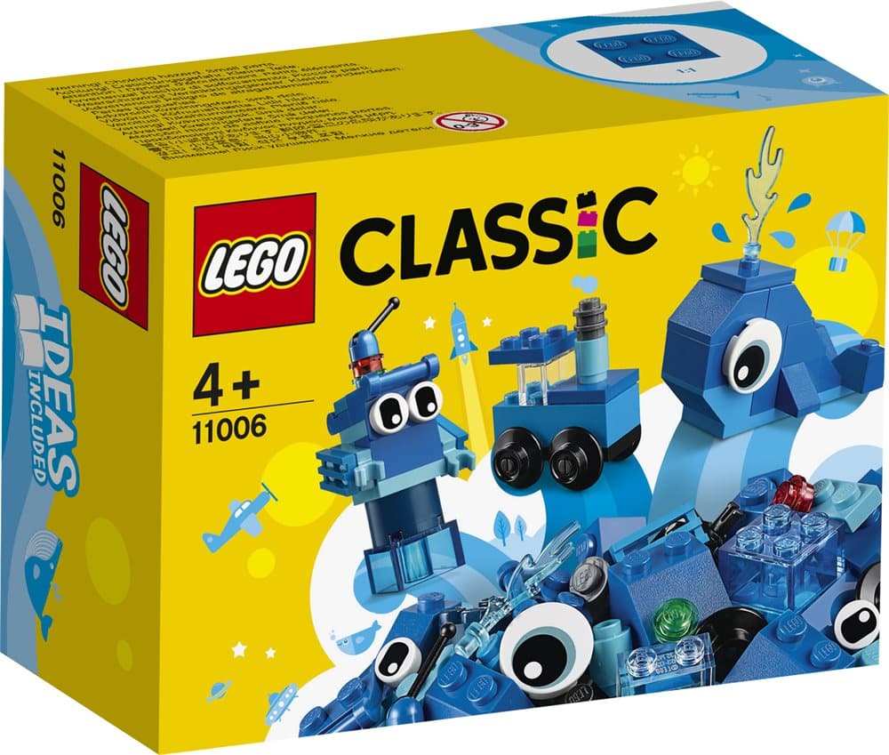 Kreativa blå klossar, LEGO Classic (11006)