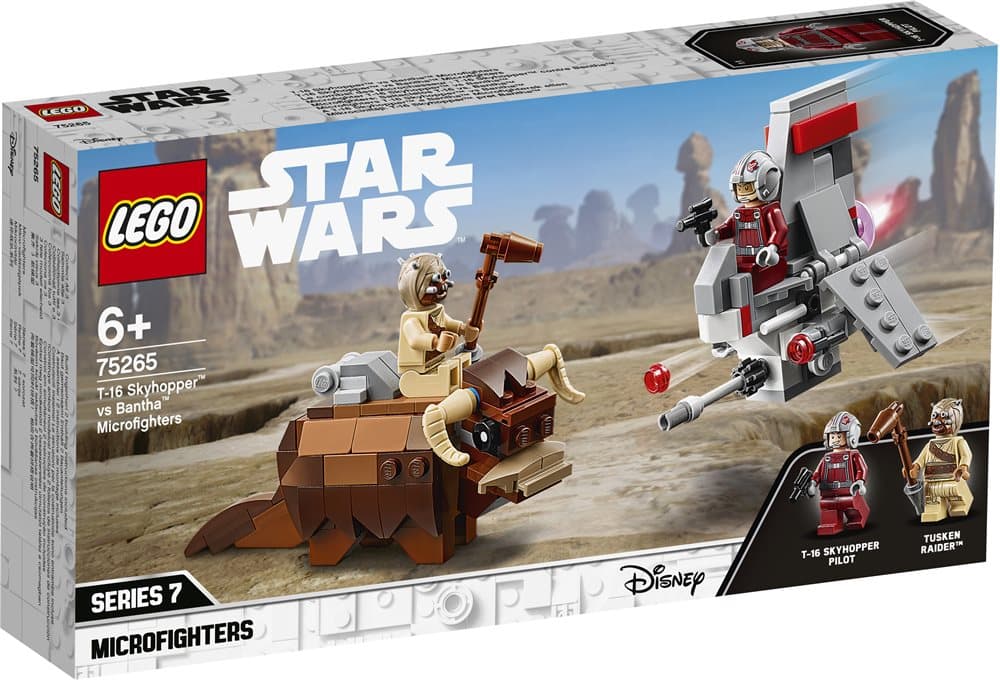 T-16 Skyhopper™ vs Bantha™ Microfighters, LEGO Star Wars (75265)