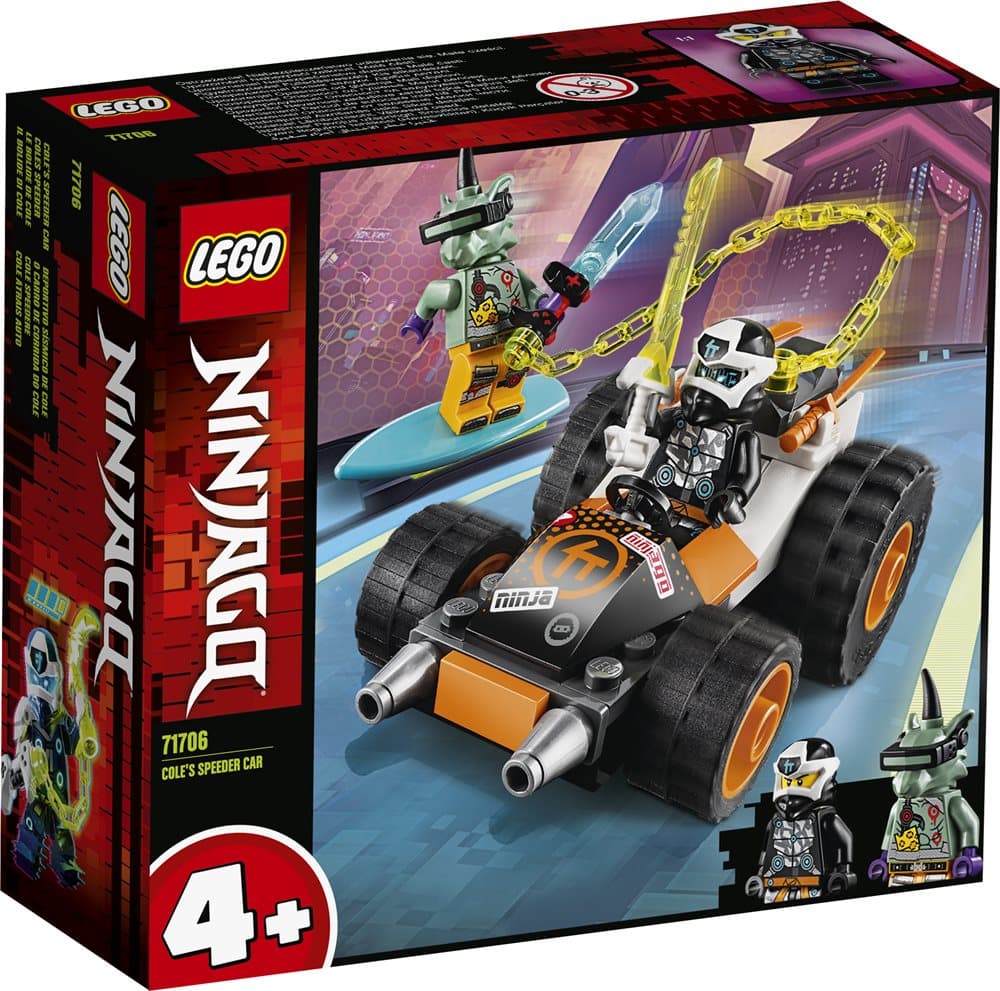 Coles lynraske bil, LEGO Ninjago (71706)