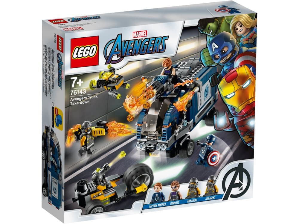 Avengers lastbilsattack, LEGO Super Heroes (76143)
