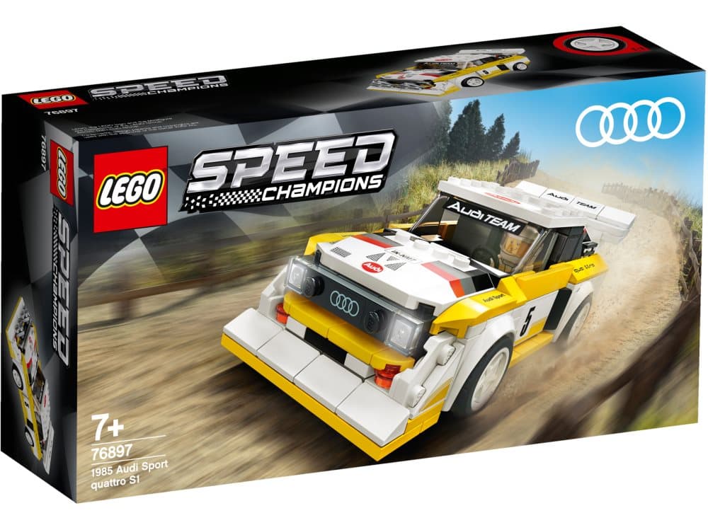 1985 Audi Sport quattro S1, LEGO Speed Champions (76897)