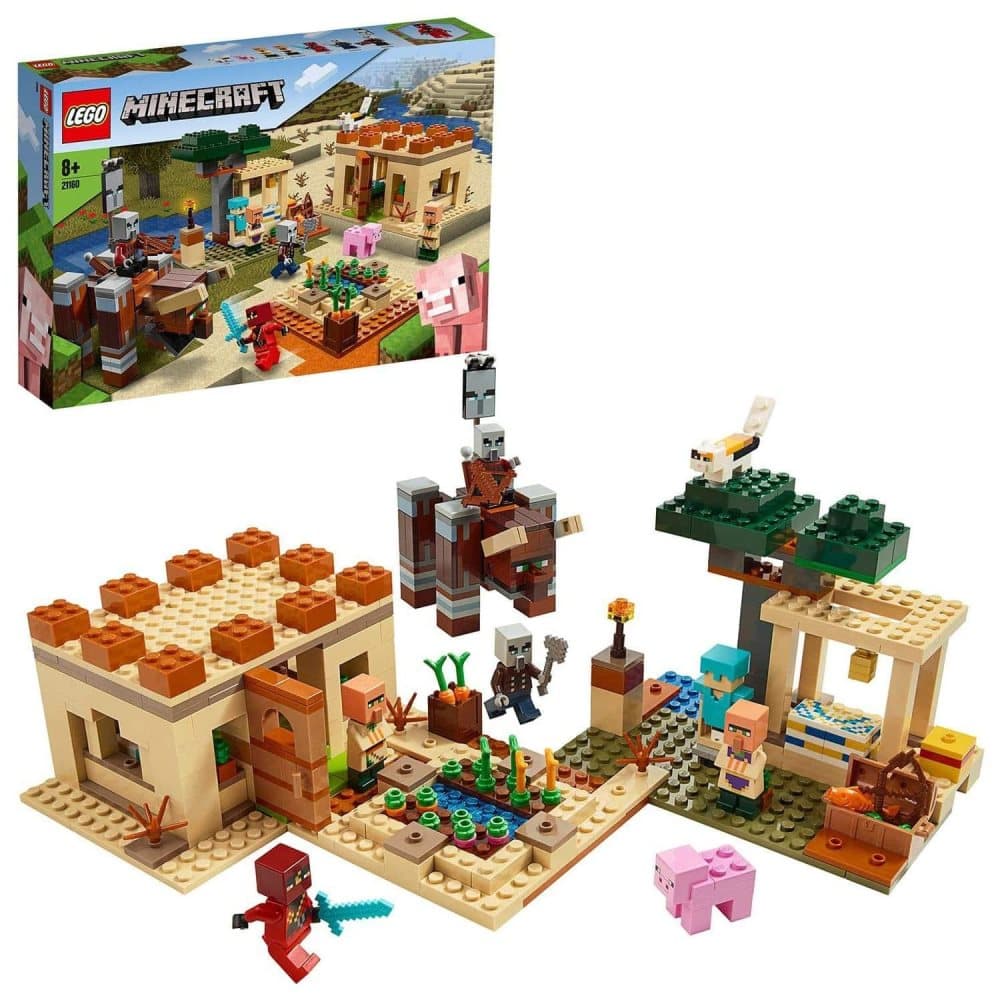 LEGO Minecraft - Illager-angrebet
