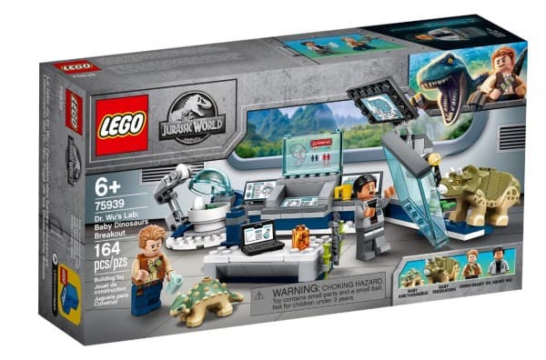 LEGO 75939 Doktor Wus labb: Dinosaurieungarna rymmer