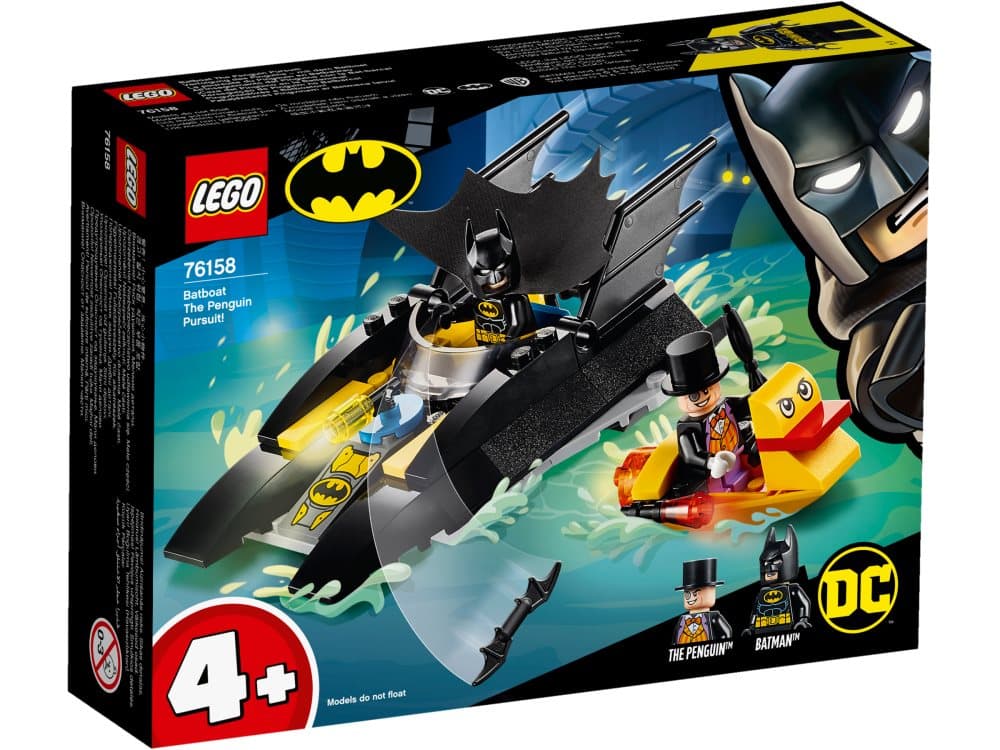 Batbåtens jakt på Pingvinen! LEGO® Super Heroes, (76158)