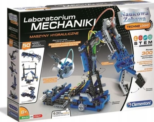 Clementoni Laboratory of mechanics Hydraulic machines (50097)