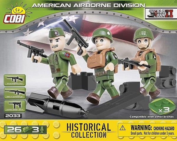 Cobi Historical Collection WWII American Airborn Division (2033)