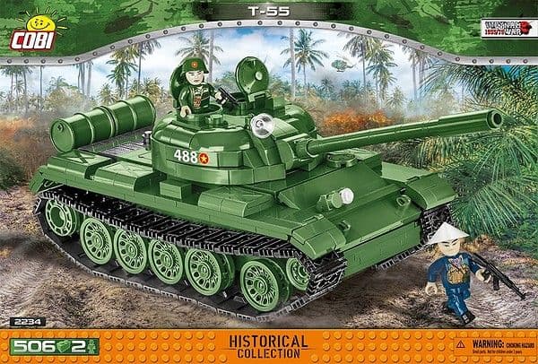 Cobi Historical Collection Vietnam War Vietnam War Tank T-55 (2234)
