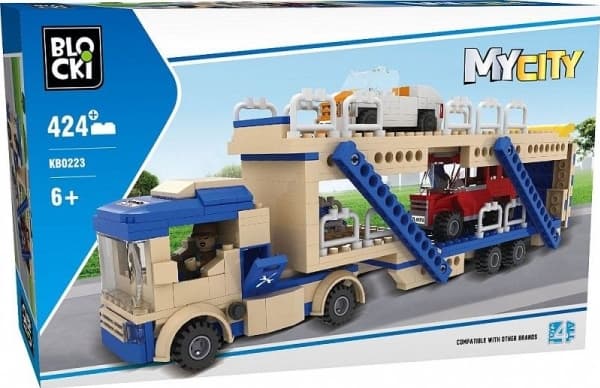 Blocks Bricks MyCity 424 Elements Tow truck