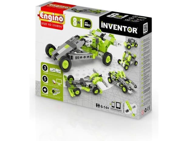 Engino Brick set 8in1, 8 car models (0831)