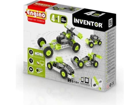 Engino 4-in-1 pad set, 4 car models (0431)