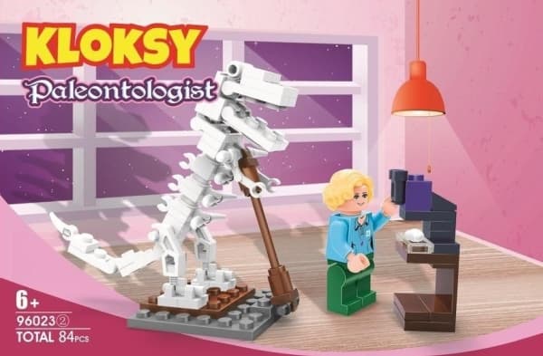 Kloks Paleontologists' blocks 84 elements