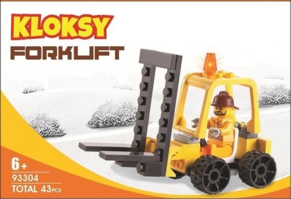 Kloksy Klocki Construction machinery forklift