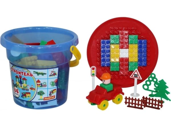 Polesie Constructor i en BUILDER-skopa, 84 e