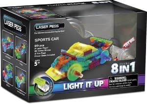 Laser Pegs Power Block - Sports Car
