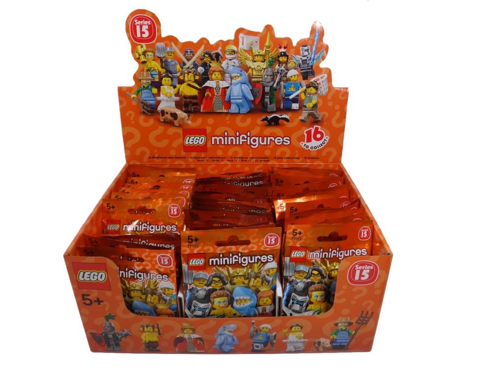 Lego Minifigurer serie 15 - 71011 - Hel kartong - 60st påsar