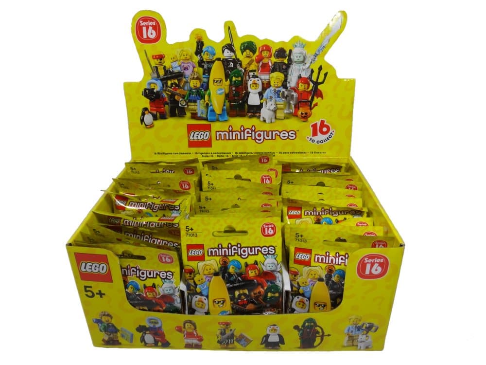 Lego Minifigurer serie 16 - 71013 - Hel kartong - 60st påsar