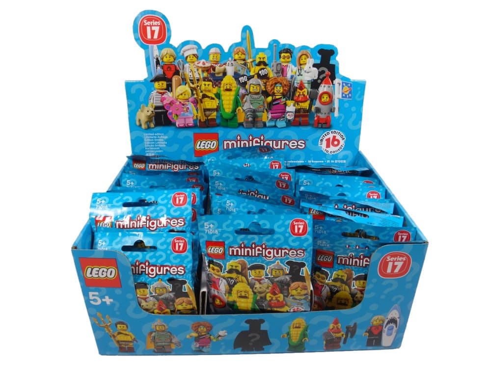 Lego Minifigurer serie 17 - 71018 - Hel kartong - 60st påsar