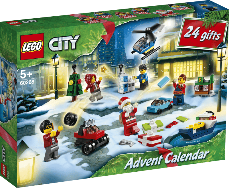 LEGO 60268 LEGO® City julkalender - 24 luckor