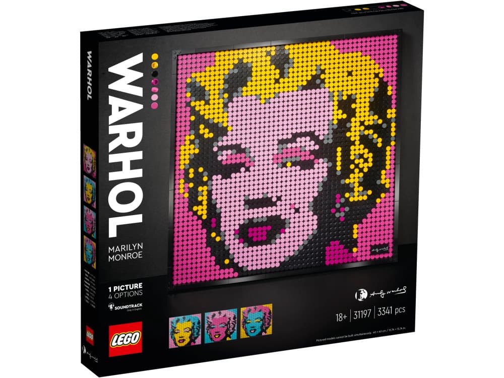 Andy Warhol's Marilyn Monroe, LEGO ART (31197)