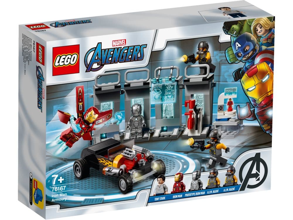 Iron Mans vapenförråd, LEGO Super Heroes (76167)