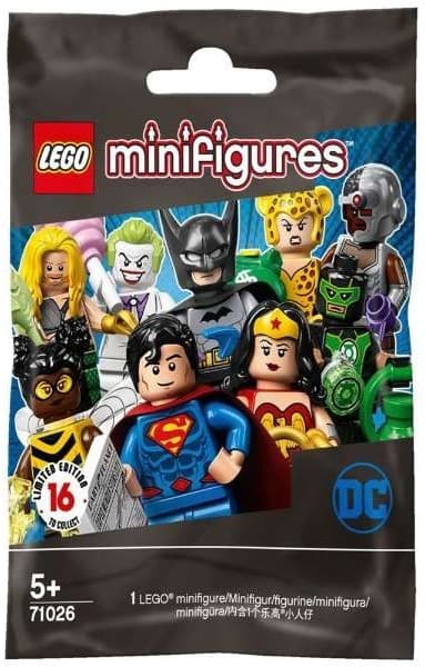 LEGO 71026 Minifigure DC Super Heroes Series Complete Random Set of 1 Minifigure