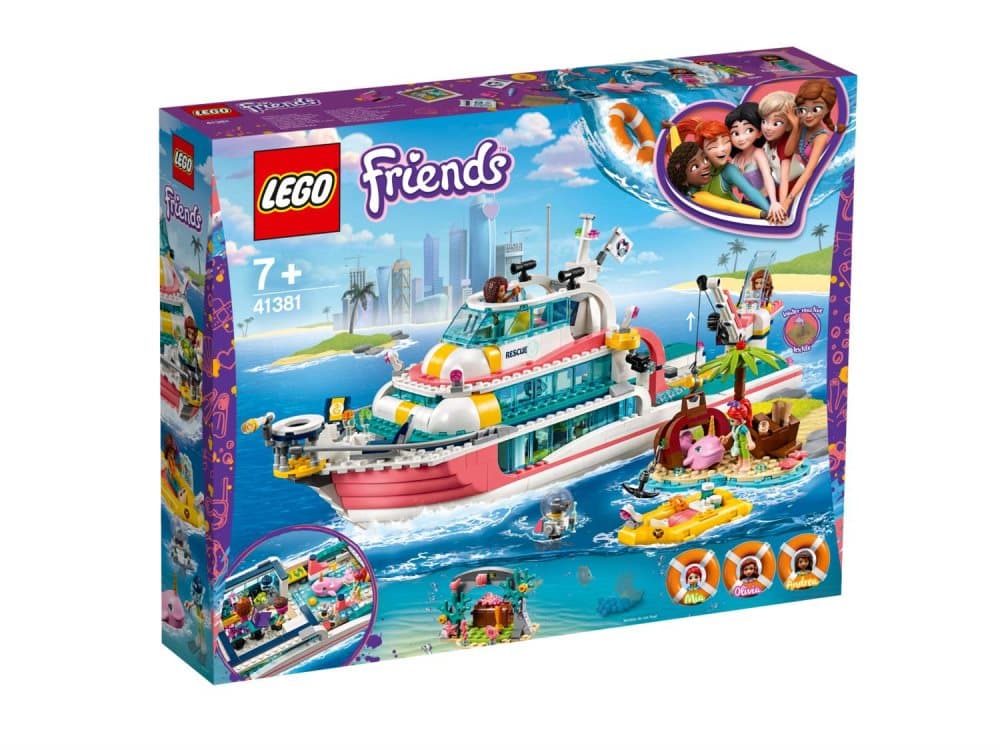 LEGO® Friends Räddningsbåt 41381