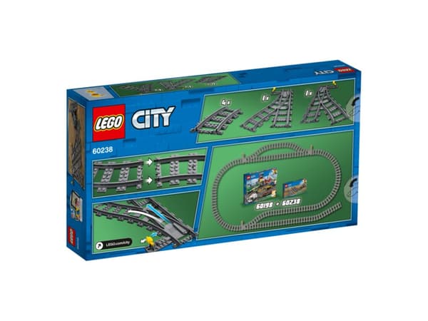 LEGO City Vaihtoraiteet