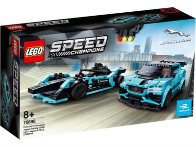 LEGO® Speed Champions Formula E Panasonic Jaguar Racing GEN2 car & Jaguar I-PACE
