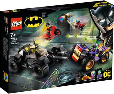 LEGO® Batman™ Jokerns trehjulingsjakt 76159