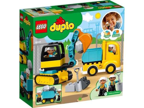 LEGO DUPLO Kuorma-auto ja telakaivuri