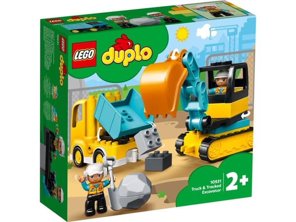 LEGO DUPLO Kuorma-auto ja telakaivuri