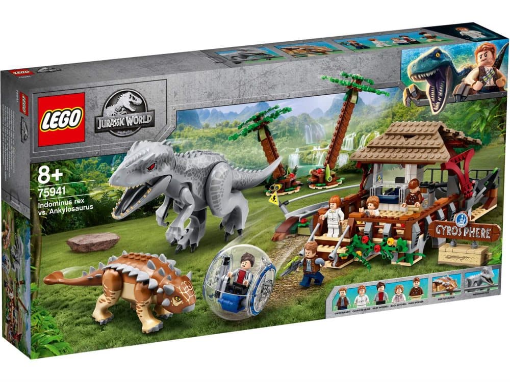 LEGO® Jurassic World Indominus rex mot Ankylosaurus 75941