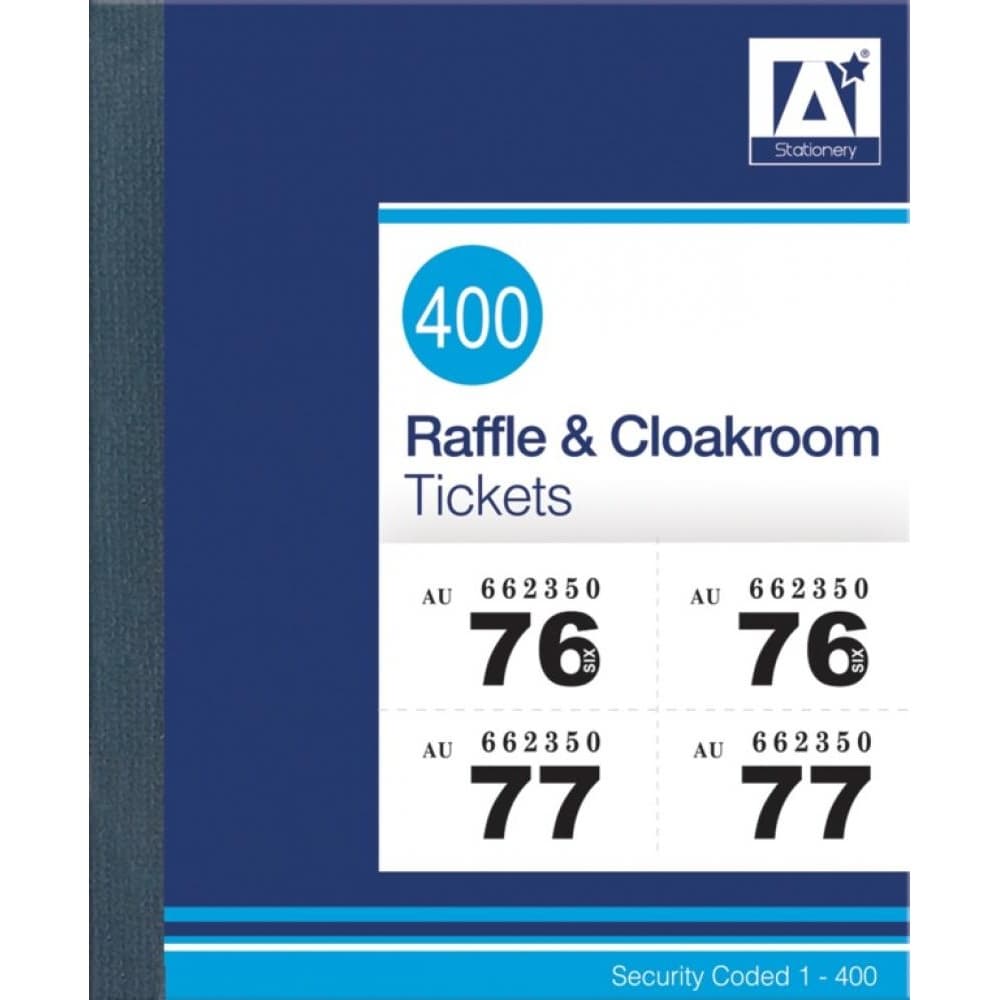 Anker Raffle And Cloakroom Tickets