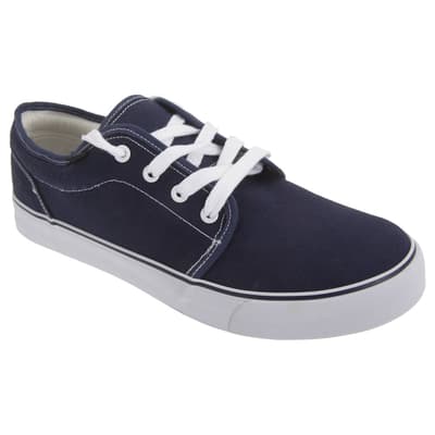 Dek Boys 4 Eye Padded Canvas Deck Shoes