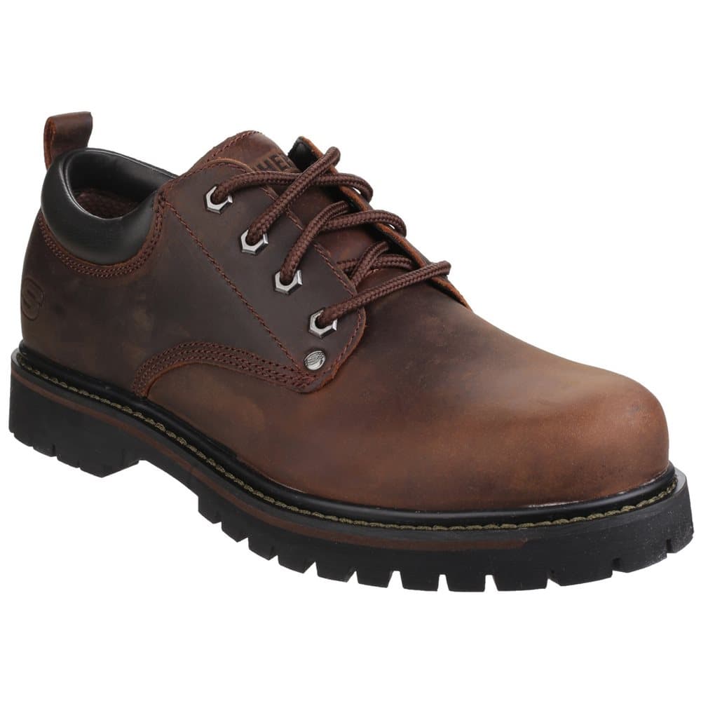 Skechers Mens Tom Cats Lace Up Flat Shoes