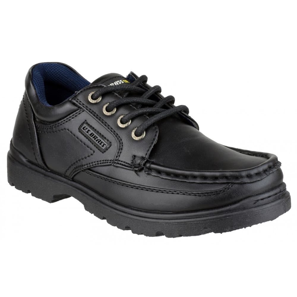 US Brass Stubby 3 Boys Back To School Lace Up Shoe / Boys Shoes